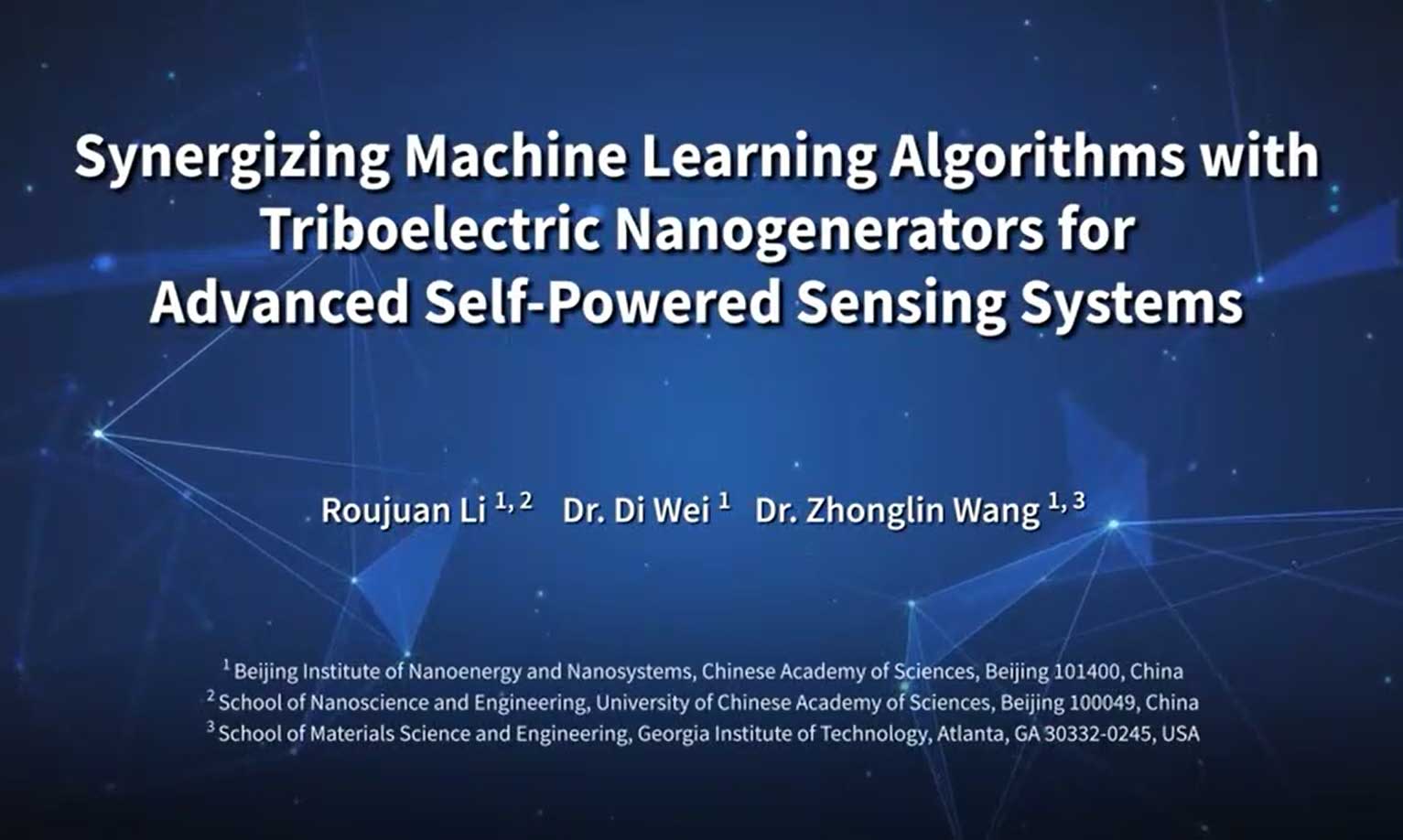 Synergizing Machine Learning Algorithm with Triboelectric Nanogenerators for Advanced Self-Powered Sensing Systems